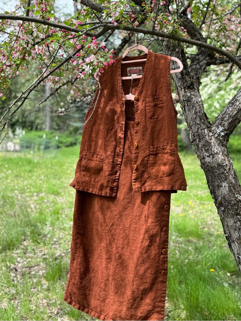70s Hemp Set Rust Perfect Condition - Picture 9 of 14